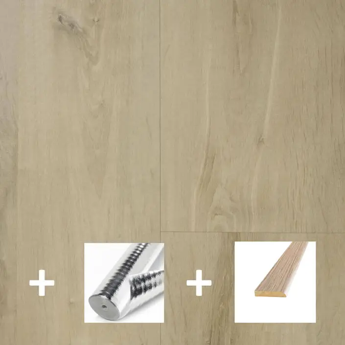 Aanbieding 7 mm laminaat Eiken Licht