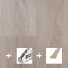 Aanbieding 7 mm laminaat Eiken Vergrijsd