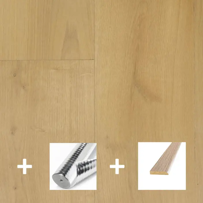 Aanbieding 7 mm laminaat Geborsteld Eiken