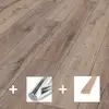 Aanbieding breed laminaat V4 Eiken Gerookt