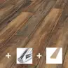Aanbieding breed laminaat V4 Geleefd Bruin