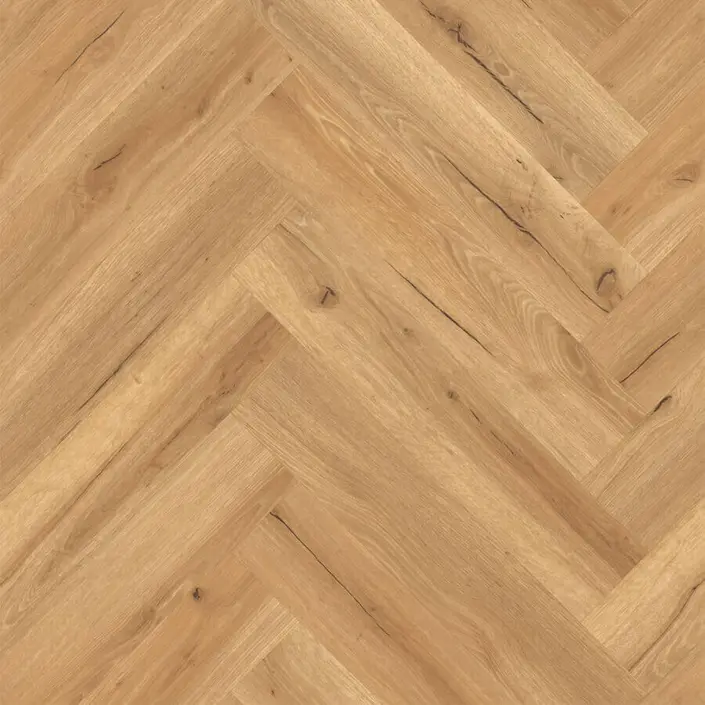 Aanbieding Visgraat Klik Pvc Eiken Naturel