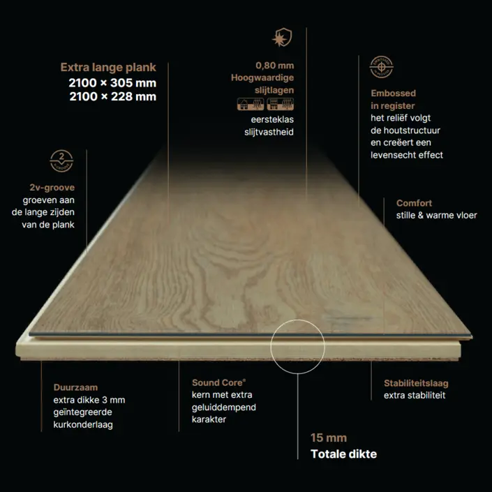 COREtec XL-End 50LVREXL 5183 Alhambra