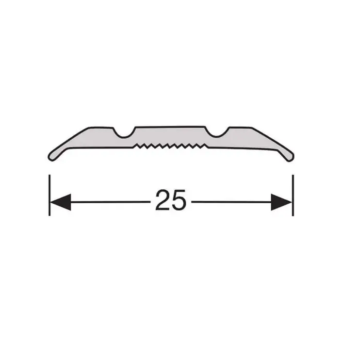 Dilatatieprofiel Brons 25 mm (270 cm)