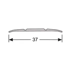 Dilatatieprofiel Brons 37 mm (270 cm)