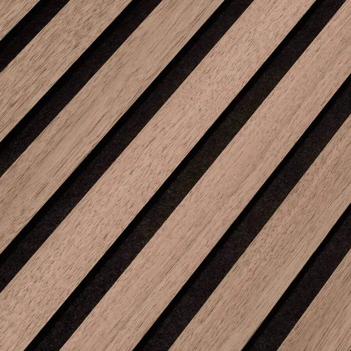 FLOER Akupanel XL Lichtbruin Noten 300x60 cm