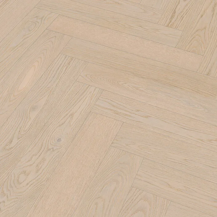 FLOER Hybride Hout Visgraat 5016 Wit Eiken