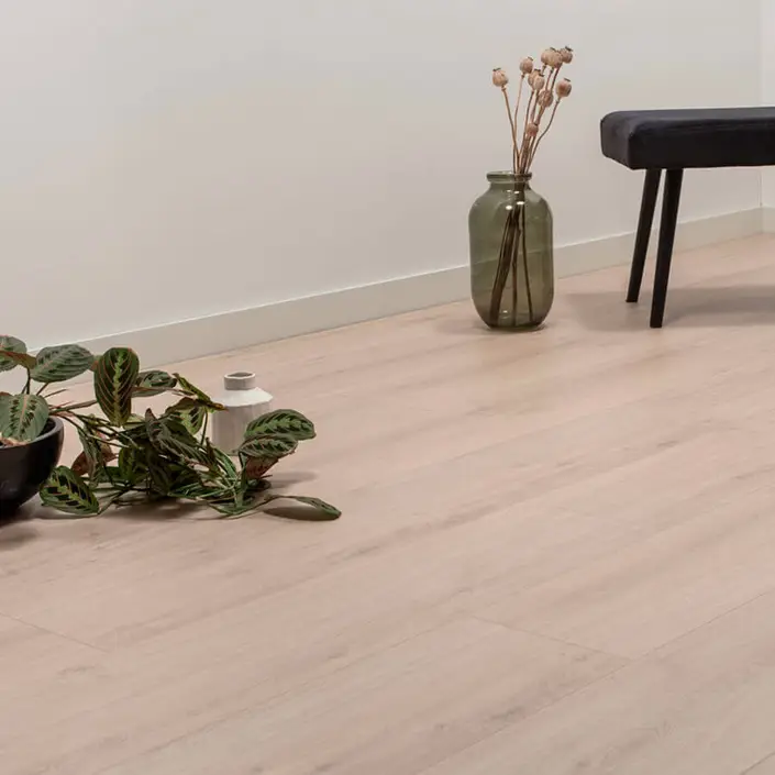 FLOER Hybride laminaat Steden FLR-1421 Waterford Witbeige Eiken