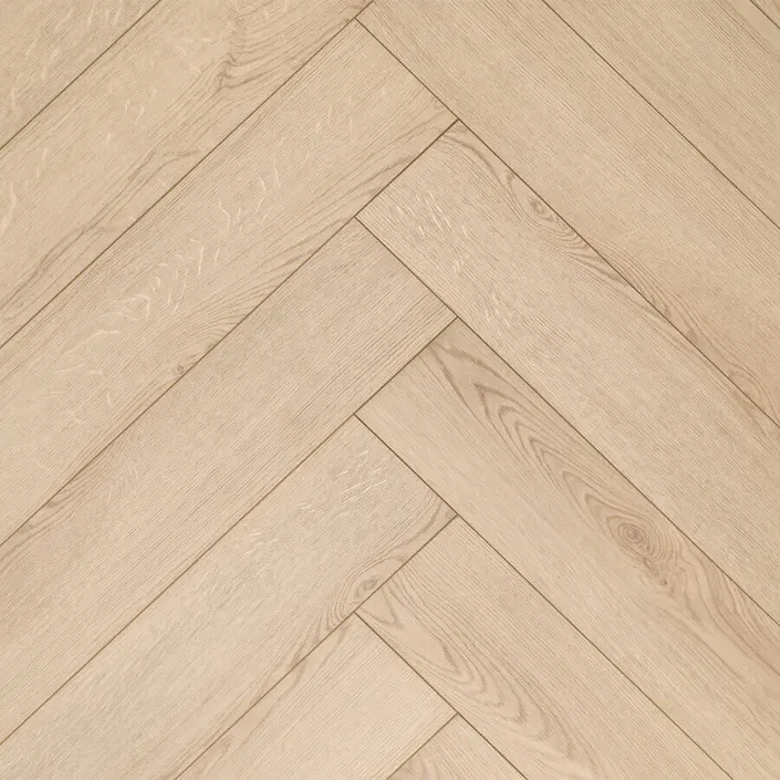 FLOER Hybride laminaat Visgraat FLR-1601 Creme Eiken