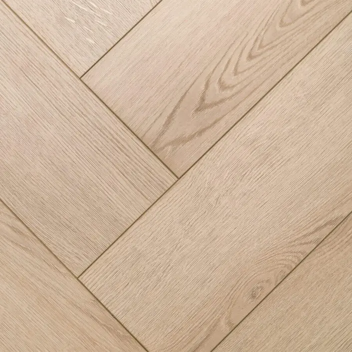 FLOER Hybride laminaat Visgraat FLR-1601 Creme Eiken