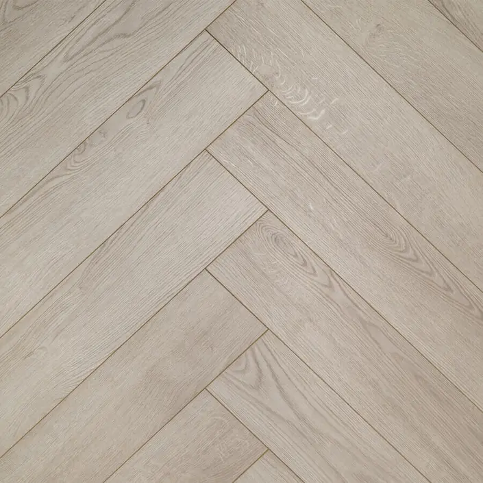 FLOER Hybride laminaat Visgraat FLR-1602 Vergrijsd Eiken