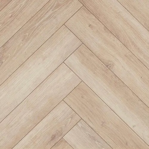 FLOER Hybride laminaat Visgraat FLR-1605 Mat Wit Eiken