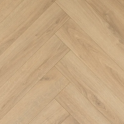 FLOER Hybride laminaat Visgraat FLR-1606 Onbehandeld Eiken