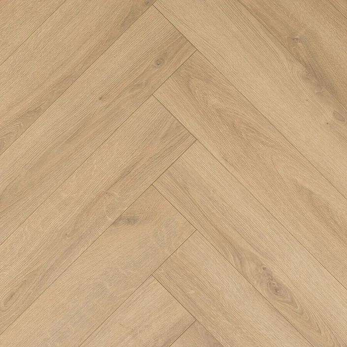 FLOER Hybride laminaat Visgraat FLR-1606 Onbehandeld Eiken