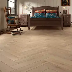 FLOER Hybride laminaat Visgraat FLR-1622 Greige Eiken