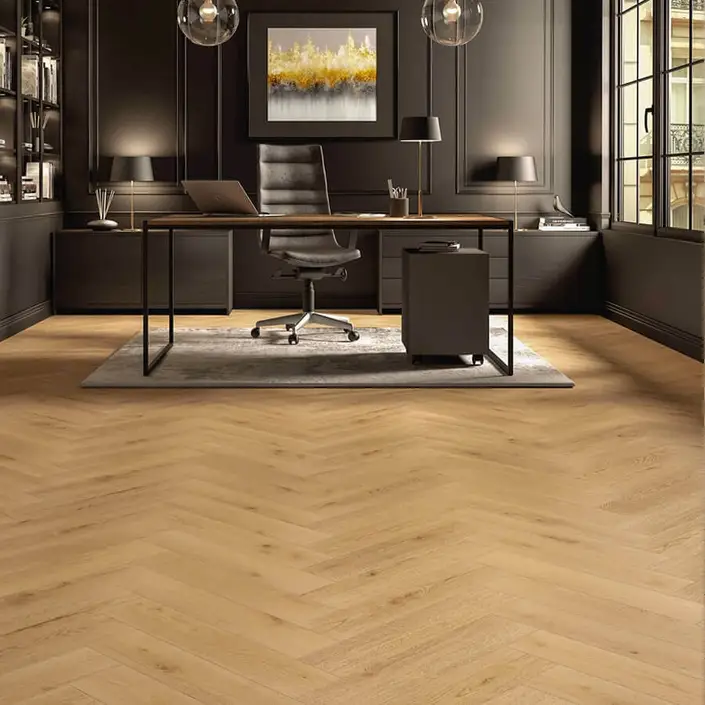 FLOER Hybride laminaat Visgraat FLR-1623 Natuurlijk Eiken