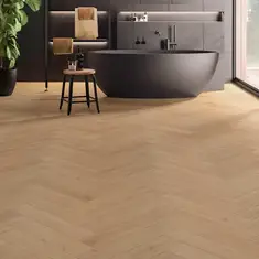 FLOER Hybride laminaat Visgraat FLR-1625 Zandgrijs Eiken