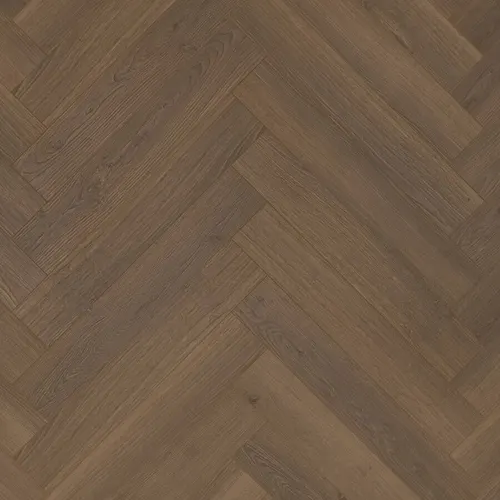 FLOER Hybride laminaat Walvisgraat FLR-1615 Ceto Cacaobruin