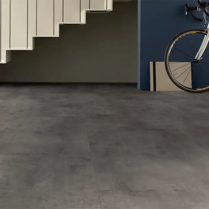 FLOER Tegel PVC FLR-3600 Beton Grijs