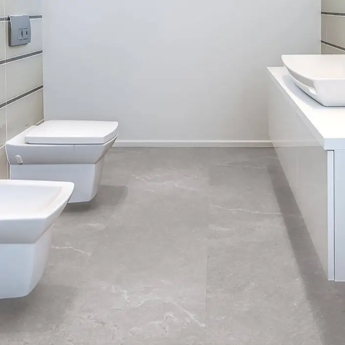 FLOER Tegel PVC FLR-3601 Marmer Lichtgrijs