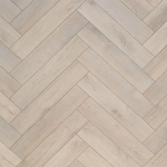 FLOER Visgraat Click PVC FLR-3900 Rijn Gerookt Wit