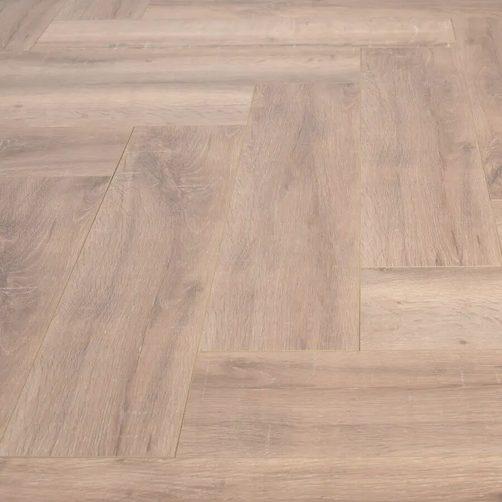 Floer Visgraat Laminaat FLR-1607 Gerookt Wit Eiken