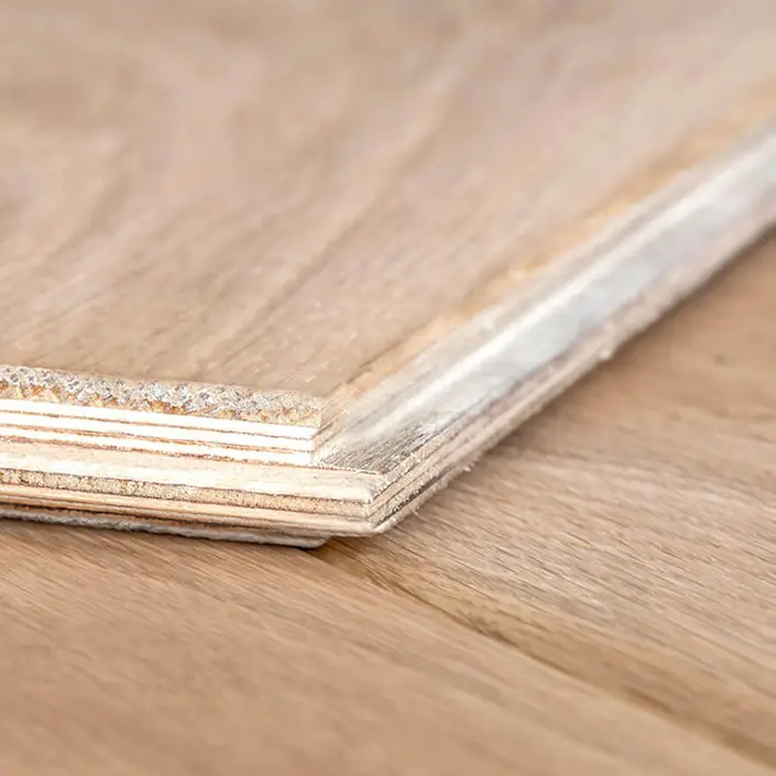 Floer Visgraat Parket Eiken Noestvrij Wit Geolied 70x14 cm