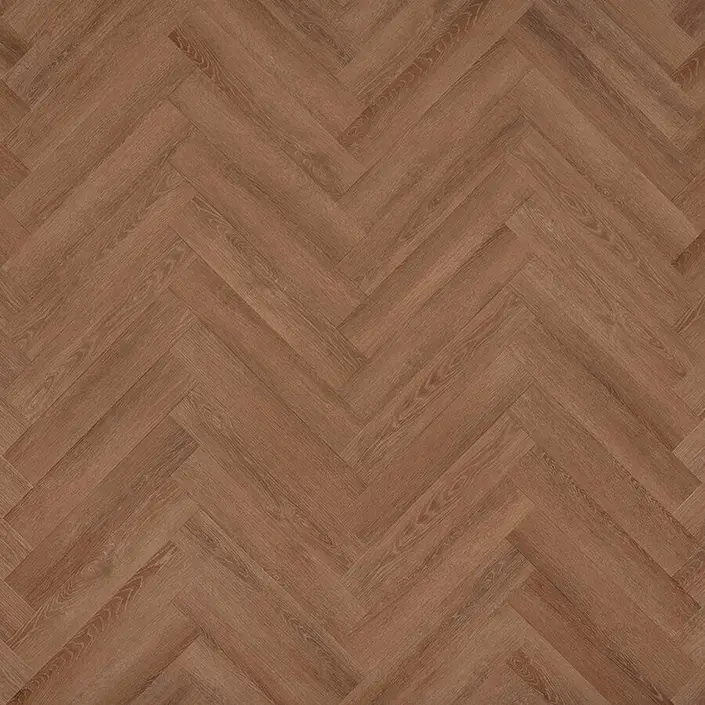 FLOER Visgraat PVC FLR-3520 Bruin Eiken