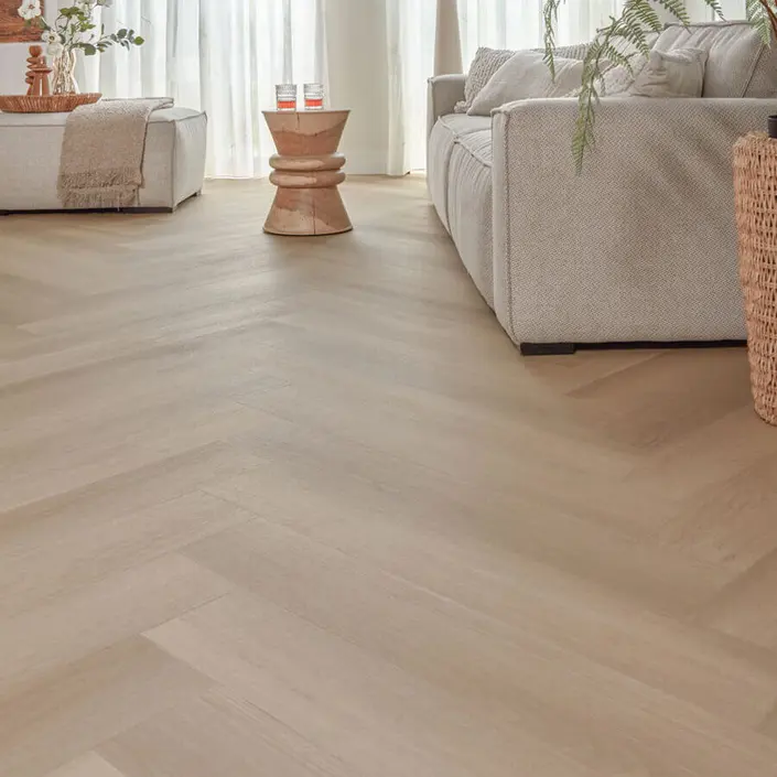 FLOER Walvisgraat Click PVC FLR-3918 Zwaardvis Zand