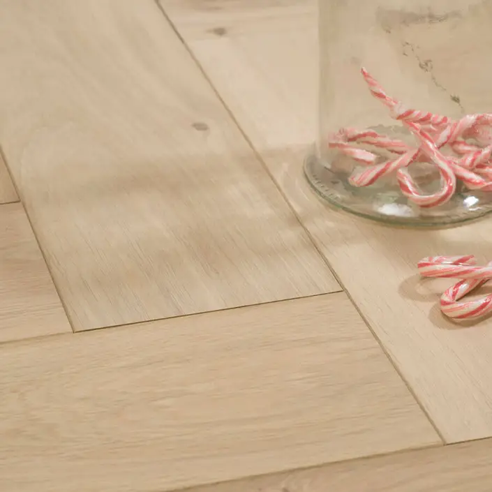 Floer Walvisgraat Parket Eiken 1-bis Onbehandeld Geolied 80x16 cm