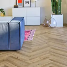 Lamett Parquetvinyl Yukon Herringbone Desert Dune YUK-2626-IB