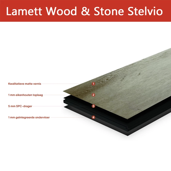 Lamett Stelvio Pure Oak STE-971-IB