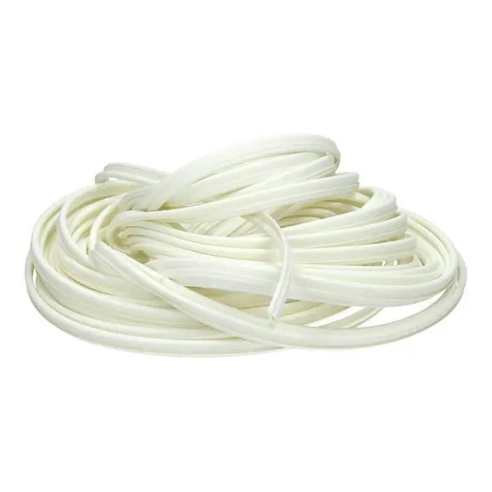 MDF Plint Contactgeluid reducerende strip wit (25 m)