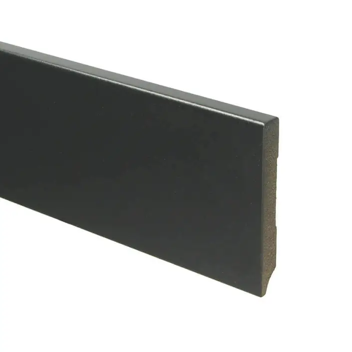 MDF Plint Recht 120x12 mm RAL7016