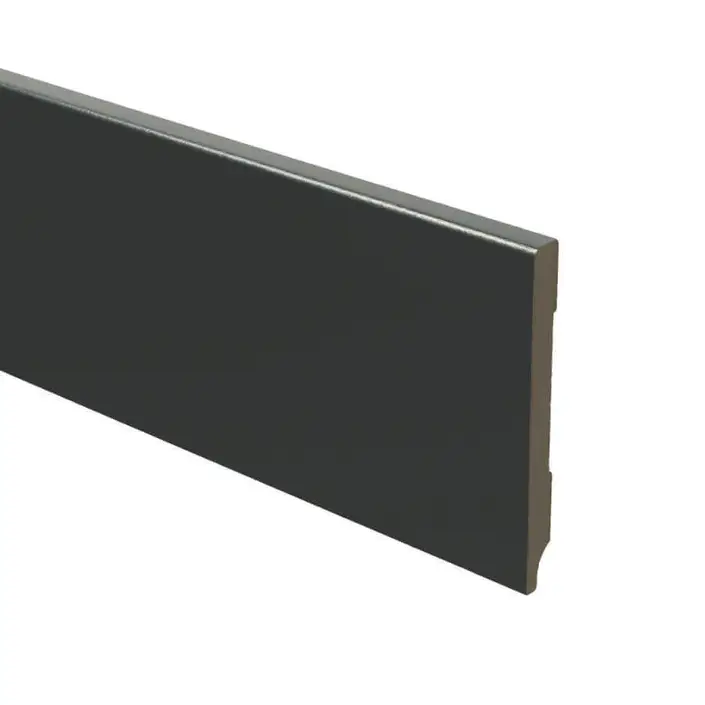 MDF Plint Recht 120x9 mm RAL7016