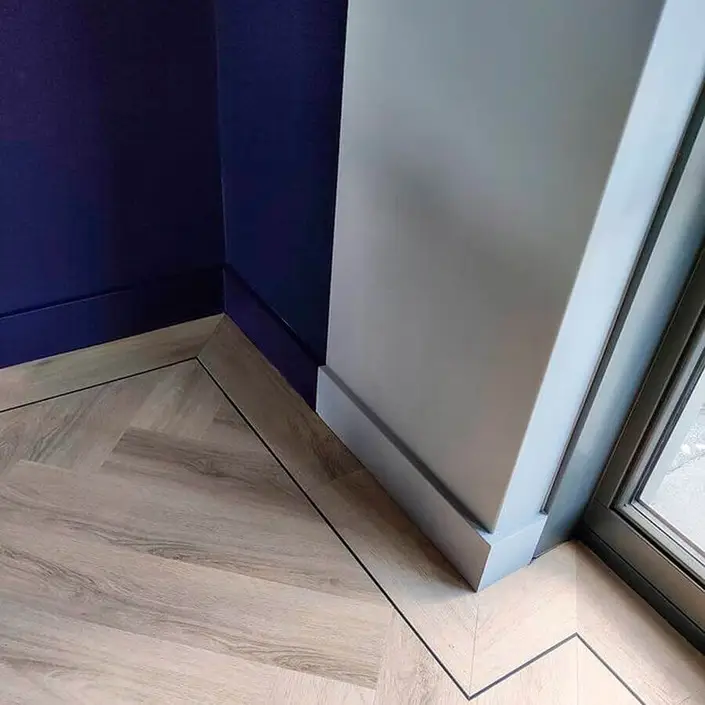 PVC Bies Zwart tbv Plakpvc (10 stuks)