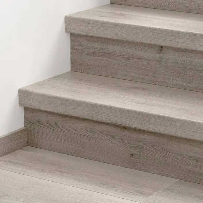 Quickstep PVC Trapcover Botanisch Grijs QSVSTRBMP40237