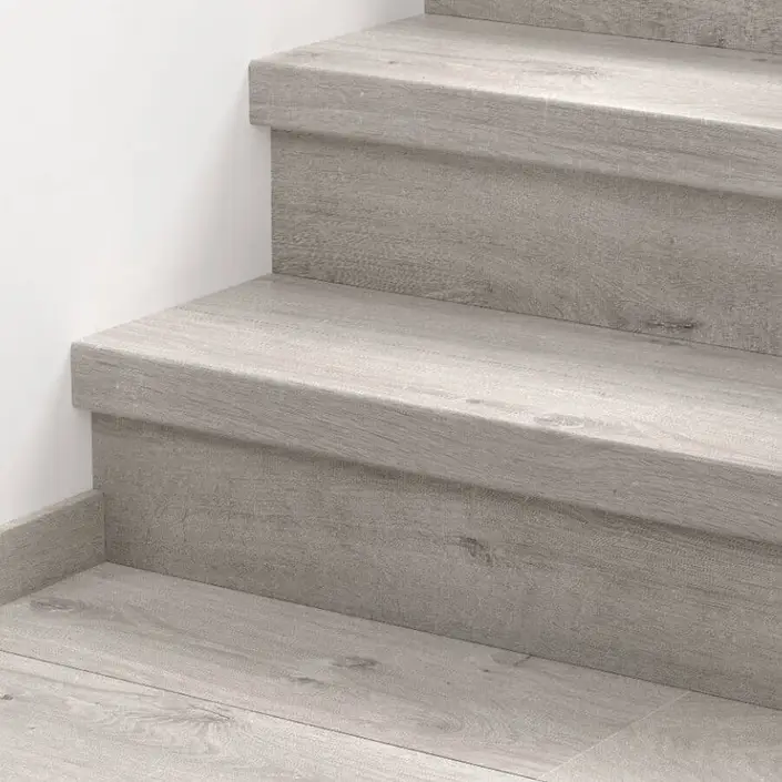 Quickstep PVC Trapcover Katoen Koudgrijze Eik QSVSTRBMP40201