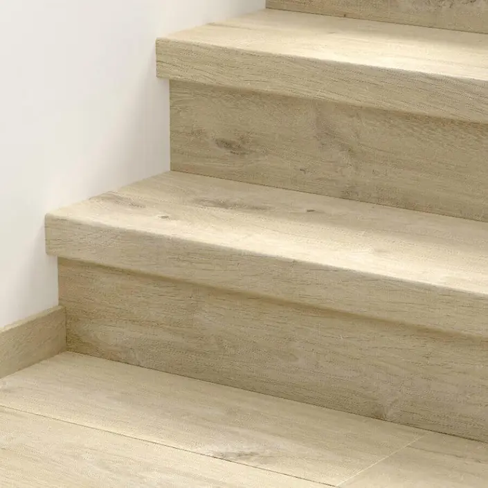 Quickstep PVC Trapcover Katoenbeige Eik QSVSTRBMP40103