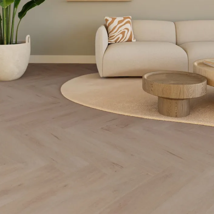 SAFFIER Allee Odda visgraat | Plakpvc