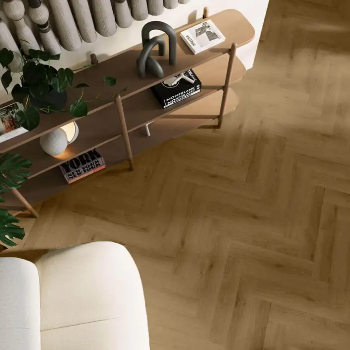 SAFFIER Promenade Elm | Klik pvc-vrij HB