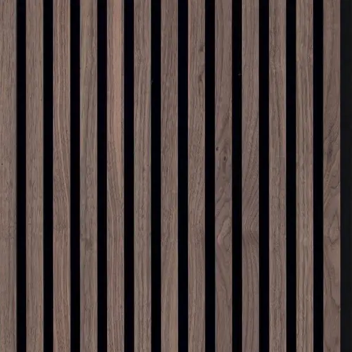 Silentlines Lattenwand Walnoot 260x52,6 cm